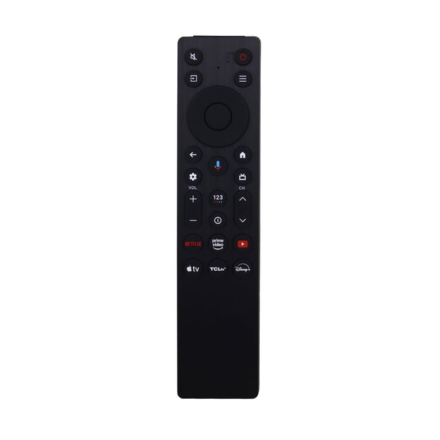 Control Remoto Compatible con Pantallas TCL 4K 2025 Repuesto Listo para Usar Sin Comando de Voz