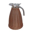 thumbnail image 1 of Disfrute de café recién hecho en cualquier momento Café Jarra térmica Té de ratán, 1 of 4