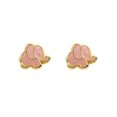 thumbnail image 1 of Broquel elefante rosa oro 10k Mancini f651 r, 1 of 3