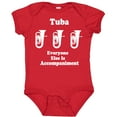 thumbnail image 3 of Inktastic Funny Tuba Player Music Joke Boys or Girls Baby Bodysuit, 3 of 5
