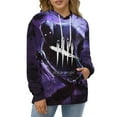 thumbnail image 4 of Dead by Daylight DBD Unisex Sweatshirts Loose Pullover Sweater Hooded Hoodie 3D Printing Jacket Winter Fall Clothes M, 4 of 7