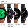 thumbnail image 2 of Correa de reloj Olytop de piel de 20 mm para Samsung Galaxy, 2 of 7