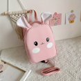 thumbnail image 3 of 1pc Cute Kawaii Cartoon Shape Backpack, Lightweight Large Capacity Kindergarten Primary School Students School Bag With Anti-missing Rope, 3 of 4