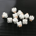 thumbnail image 4 of stanreset Mechanical Keyboard Linear Tactile Shaft Body Hot Swappable Silent Switch ﻿ Keyboard Switch Linear Cream color, 4 of 6