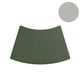 thumbnail image 2 of Stylish Insulating Pads Fan-shaped Insulating Pads Table Mats Round Table Cutlery Scalloped Table Decorations Leather Waterproofing And Oilproof Table Mat Feature:Quantity: 1Pcs, 2 of 6