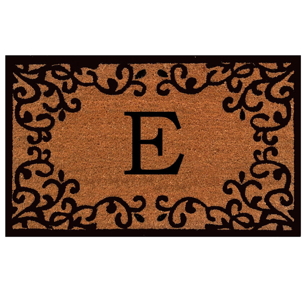 Calloway Mills Chateaux Monogram Outdoor Doormat 18" x 30" (Letter A)