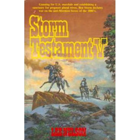 Pre-Owned Storm Testament V by Lee Nelson (Hardcover), Literature & Fiction Literature & Fiction, English
