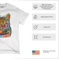 thumbnail image 4 of Tee Hunt If Cats Could Talk They Wouldn't T-Shirt Cute Dean Russo Men's Tee, Ash Gray, XX-Large, 4 of 5