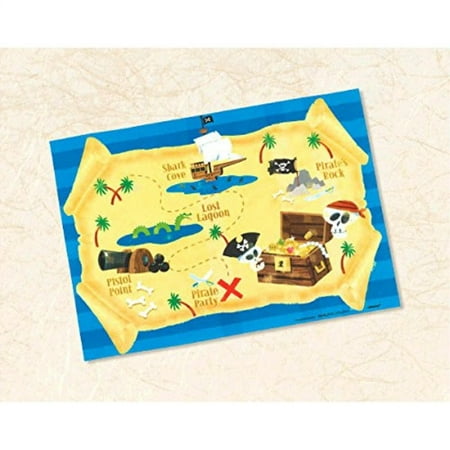 Pirate Treasure Map Party Game