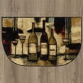 thumbnail image 6 of Mohawk Home Wine And Glasses, Brown, Kitchen Mat, 1' 6" x 2' 6", 6 of 8