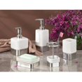 thumbnail image 2 of Interdesign 16070 Gia White Ceramic Soap Dish, 2 of 5