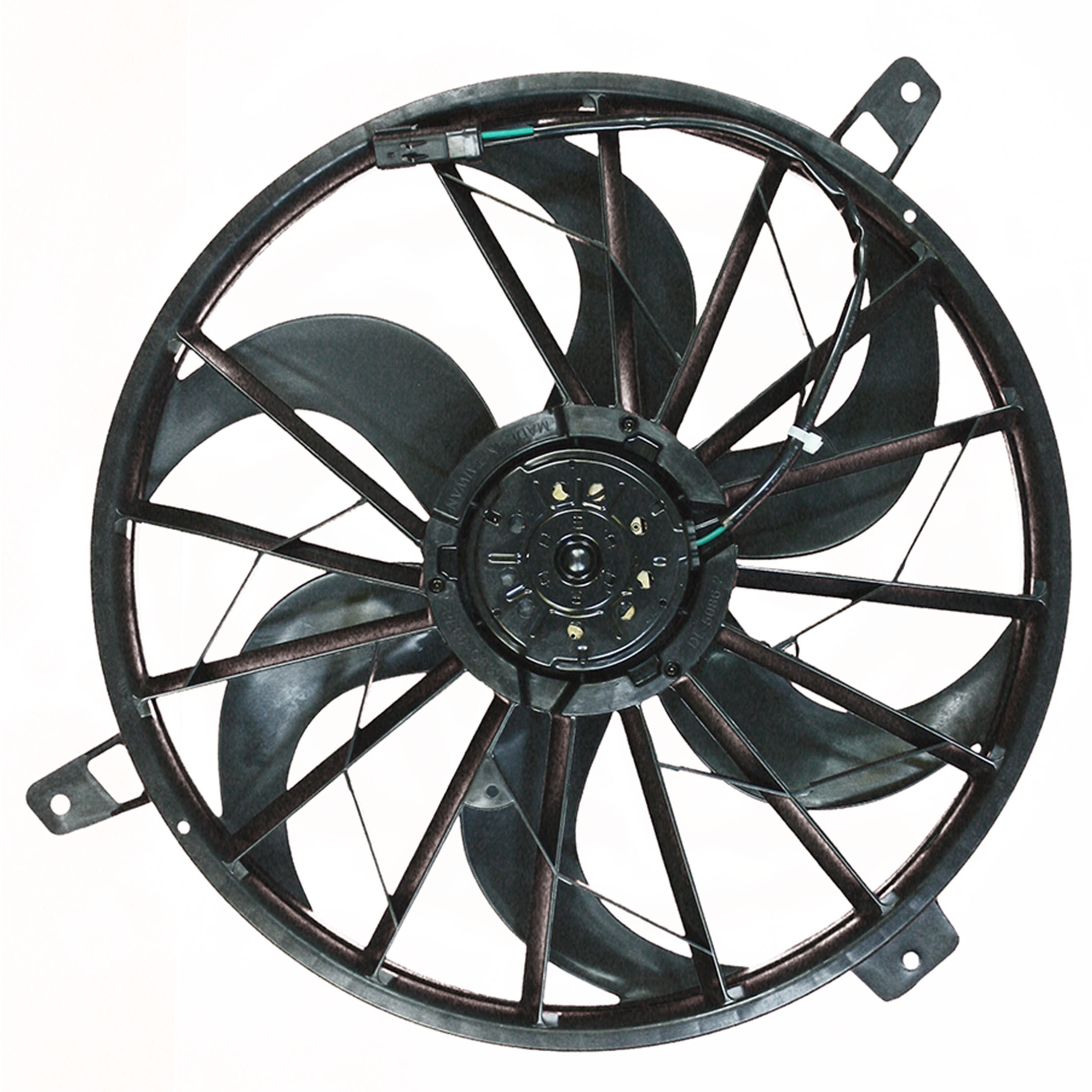 Agility Auto Parts 6022105 A/C Condenser Fan Assembly for Jeep Specific Models