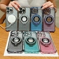 thumbnail image 5 of TECH CIRCLE For iPhone 15 Magnetic Case, Glitter Bling Sparkly Case Compatible with MagSafe Slim Stand Anti-Scratch Shockproof Protective Women Cover for Apple iPhone 15 6.1" 2023,Silver, 5 of 8