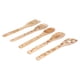 thumbnail image 3 of Juego de cucharas de utensilios de cocina, cucharas de madera de bambú, cuchara de bambú personalizada, juego de cucharas de bambú, diseño a prueba de futuro, 3 of 8