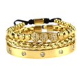thumbnail image 1 of Pulsera de cuerda , accesorio de joyería, ancho de 8mm, pulsera tejida para mujer Dorado Fernando Pulsera trenzada, 1 of 8