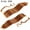 E, variant on LEHOZIHEQ Straight Ponytail Extension, 26 Inch Long Straight Wrap Around Ponytail for Women Clip in Ponytail Hair Extensions Synthetic Brown Hair Pony Tails Hairpieces Daily