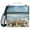Starfish Conch Sea, variant on 3 Ring Zipper Binder with Shoulder Strap Waterproof Trapper Keeper 2 Inch D-Ring 500 Sheets Capacity Forest Wolf Moon