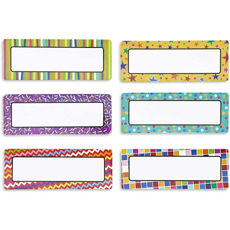 Source Writable Name Tags Strips Plates Dry Erase, 45 OFF