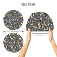thumbnail image 5 of Yiaed Bulldog And BONES Print Satin Bonnet Silk Bonnet Hair Bonnet for Sleeping Hair Bonnets, 5 of 6