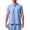 A20-Sky Blue, variant on Kalauyu Mens Short Sleeve Golf Shirts Turn Down Collared with Button Casual Breathable Golf Summer Tops
