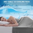 thumbnail image 3 of Aship Cooling Blanket King Size 90"x 108" Gray, Japanese Summer  Blanket  Q-Max>0.5 Breathable Skin-Friendly Cold Bed Blanket Double-Sided Ice Cool  Blankets for Beds  Sofa  Travel, 3 of 10