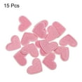 thumbnail image 3 of Uxcell Heart Shaped Patches Rose Pink Embroidered Sew on Love Applique Patches 15 Pack Pink, 3 of 6