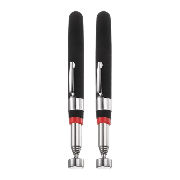Herramienta de Recogida Magnética Telescópica 5LB Acero Inoxidable 5.5" a 24.4" con Clip de Bolsillo