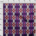 thumbnail image 3 of oneOone Cotton Cambric Violet Fabric Abstract Sewing Craft Projects Fabric Prints By Yard 42 Inch Wide, 3 of 4