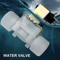 thumbnail image 3 of 12V DC Plastic Sole Valve 3/4'' DN20 Normally Closed N/C Flow Switch Water Inlet Quick Connect, 3 of 5