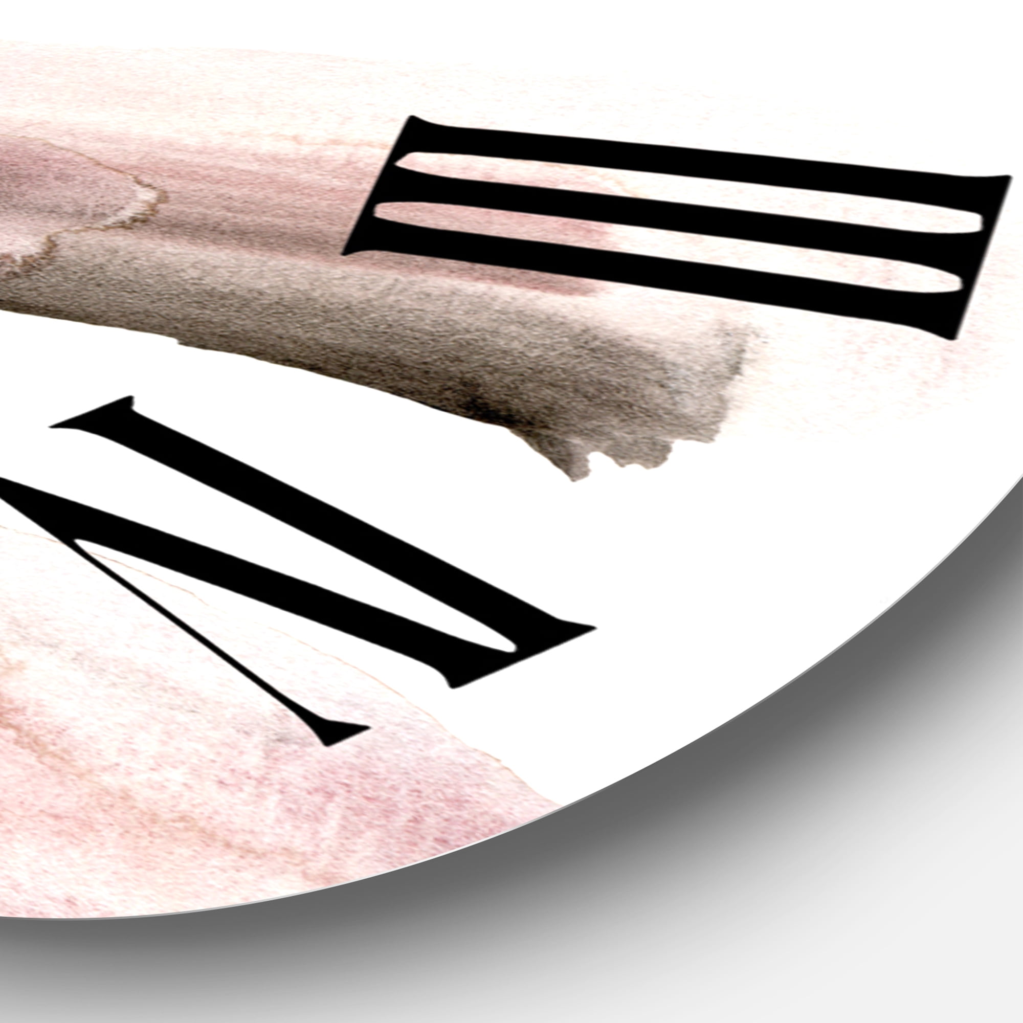 Designart 1 in Quartz Modern/Contemporary Wall Clock