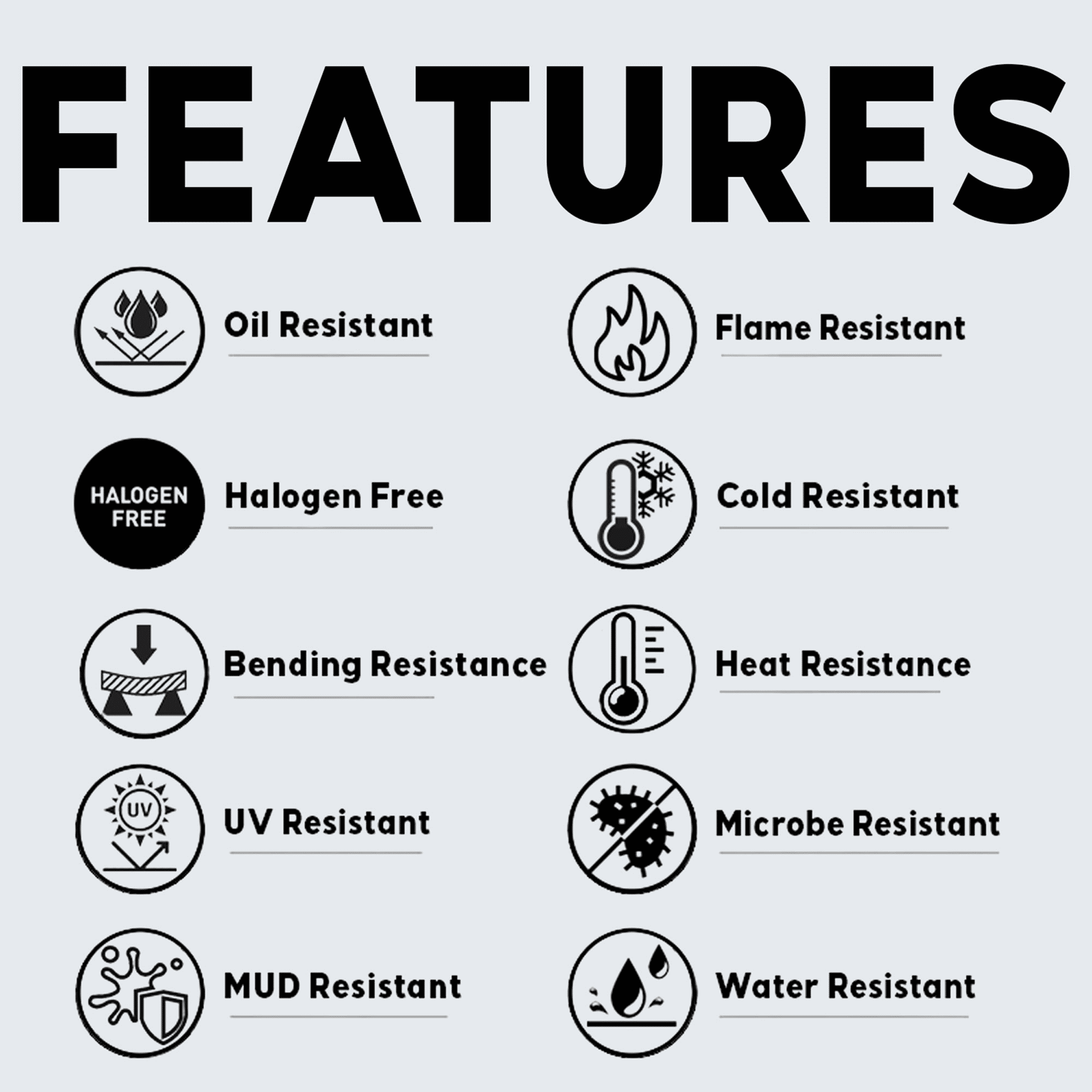 BEST CONNECTIONS 4 Gauge 50ft each, Black/Red Translucent Power/Ground Wire 100ft Pro