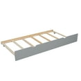 thumbnail image 5 of Gray Twin Over Full Bunk Bed With Dependable Materials & Functional Trundle Guardrail,, 5 of 6