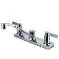 thumbnail image 1 of 8 in. NuvoFusion Centerset Kitchen Faucet & Metal Lever Handle Polished Chrome, 1 of 1