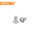 thumbnail image 3 of 1/4-20x1/2" Tornillos Máquina Cabeza Plana, Acero Inoxidable 304 , Tornillo 18-8, Accionamiento Phillips, Completamente Roscado, Acabado Brillante, Paquete de 20., 3 of 5