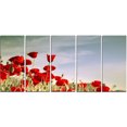 thumbnail image 2 of Coquelicots Rouges Enflammés - Impression sur Toile Florale, 2 of 3