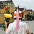 thumbnail image 3 of Miangastore Decorative Braid Helmet Accessory Pink Wear-Resistant 1Set 44x5cm, 3 of 9