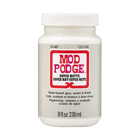 Mod Podge Super Matte Sealer, Glue, and Finish, 8 fl oz