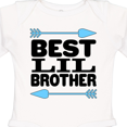 thumbnail image 4 of Inktastic Best Lil Brother Boys Long Sleeve Baby Bodysuit, 4 of 5