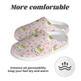 thumbnail image 6 of Fotbe Queen For Rabbit Pattern Women's Fuzzy Curly Fur Memory Foam Loafer Slippers Indoor Outdoor Slippers Winter Home Shoes-39/40, 6 of 7