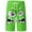 Green, variant on KHONTS Mens Board Shorts Funny Face Printed Elastic Drawstring Waist Swim Trunk Summer Casual Beach Resort Stretchy Bathing Suit Purple M