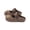 brown, variant on Women EVA Clogs Mary Jane Sandals Floral Decor Slip On Lightweight Anti Slip Casual Shoes