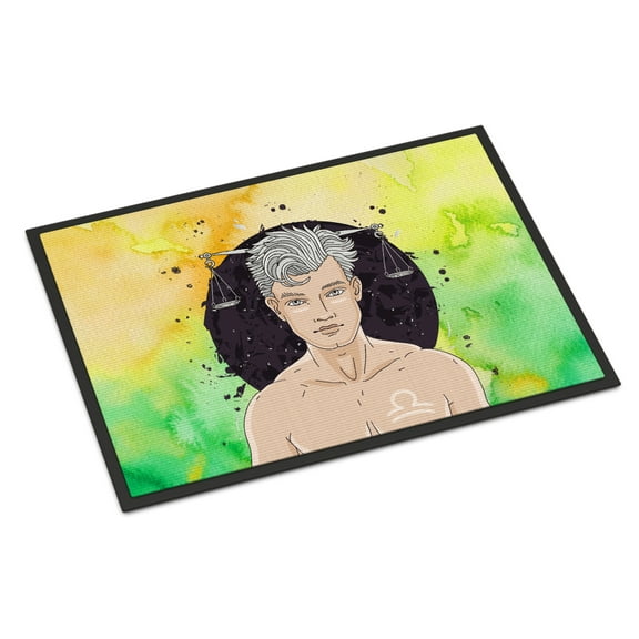 Libra Zodiac Sign Doormat 24x36