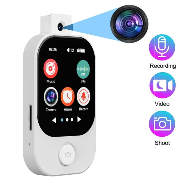 MP3 Player with 5.4, Mini Size, HiFi Music, Music Player with 2.01 Inch Touchscreen, Built in HD Speaker, FM Radio, E Book Function, Portable MP3 Music Player