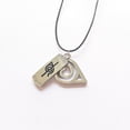 thumbnail image 5 of Collar de Anime de Naruto akatsuki, accesorios de utilería de Uchiha Sasuke Gaara, signo de Kino, accesorios de joyería, 5 of 5