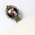 thumbnail image 5 of Alpaca Vintage Copper-Colored Lace Bookmarks: Stainless Steel Book Marks for Book Lovers - Set of 2, 5 of 5
