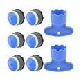 thumbnail image 1 of 6 Pcs M18.5 Tampon Robinet Aérateur+2 Pcs de Clé de Retrait d'Aérateur, Remplacement de Salle de Bain Ou Cuisine 18.5 mm Restricteur à Brancher, et Tampon Aérateur, 1 of 5