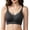 Black, variant on Bras for Women Seamless Warm Lift Push Up Molded Cup Backless Loose and Breathable Daily