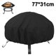 thumbnail image 1 of Cubierta impermeable para parrilla de barbacoa, protección contra el polvo, redonda, resistente, para exteriores, cubierta para estufa de Gas, UV, antipolvo, 1 of 8
