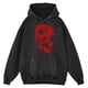 thumbnail image 2 of Sudadera con capucha vintage desgastada con estampado de dragón rojo personalizado para hombre, jersey holgado a la moda, 100 % algodón, ropa de hip hop, 2 of 4