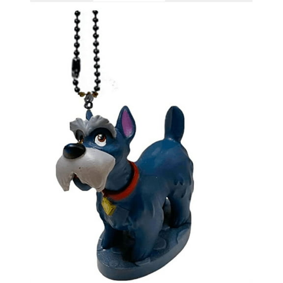 Lady & The Tramp JOCK Keychain Dangler Ornament PVC Figure Figurine Charm…